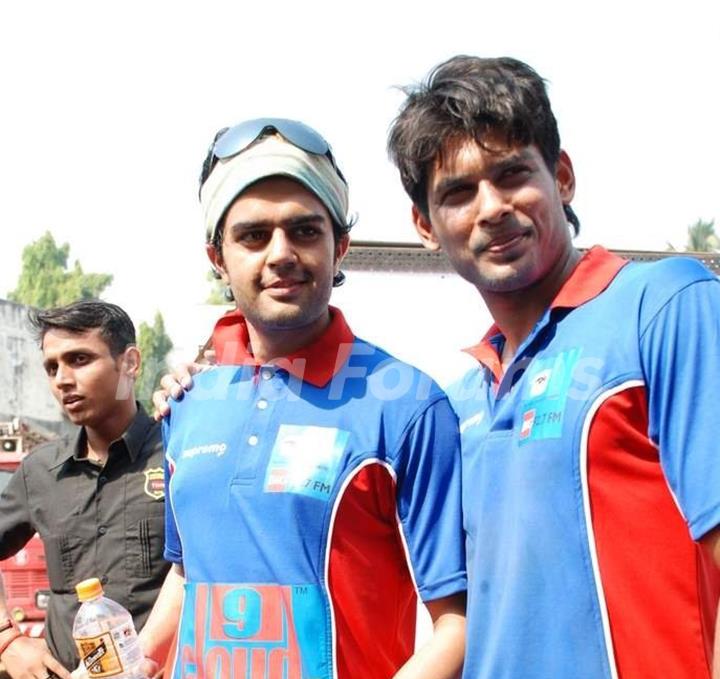 Siddhart Shukla at celeb cricket match