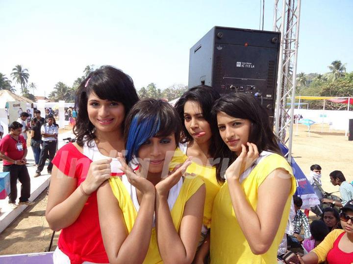Sneha, Samentha, Vinti and Priyanka