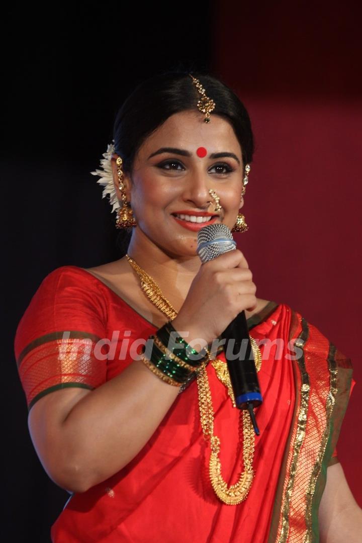 Vidya Balan at the launch of song Mala Jau De from Ferrari Ki Sawaari