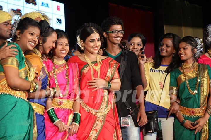 Vidya Balan at the launch of song Mala Jau De from Ferrari Ki Sawaari