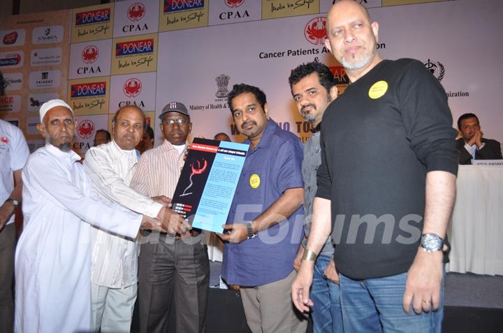 Vivek Oberoi at World No Tobacco Day 2012