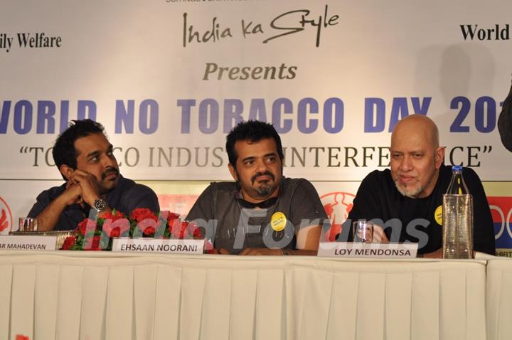 Vivek Oberoi at World No Tobacco Day 2012