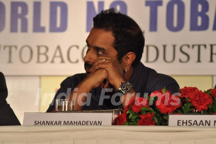 Vivek Oberoi at World No Tobacco Day 2012