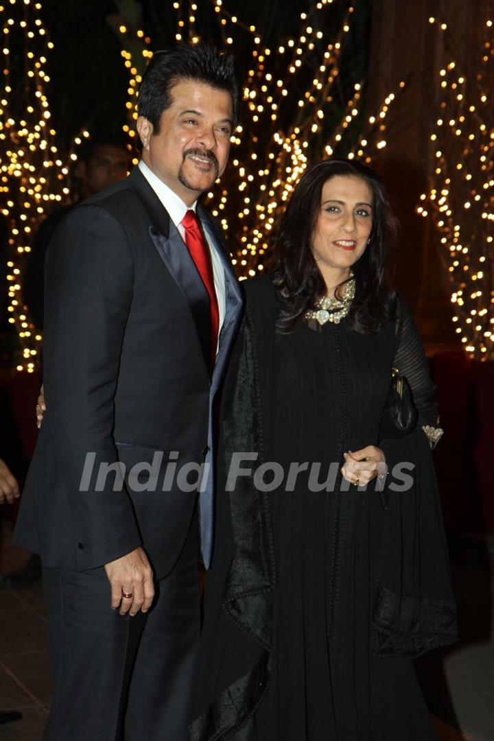 Anil Kapoor with wife Sunita Kapoor at Karan Johar's 40th Birthday Party