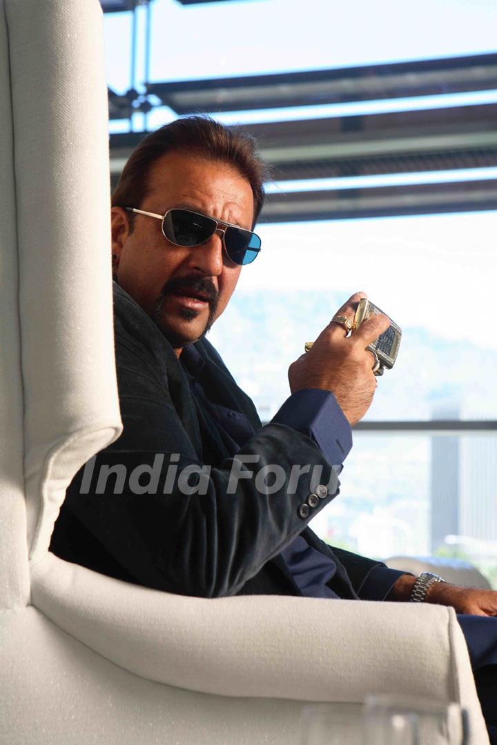 Sanjay Dutt looking confused