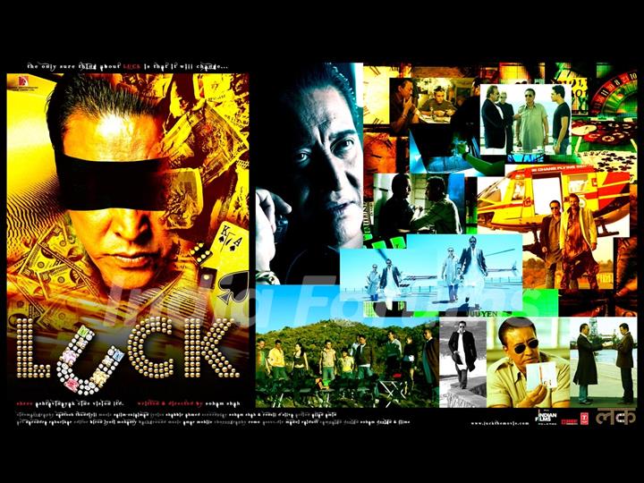 Wallpaper of Luck movie with Danny Denzongpa