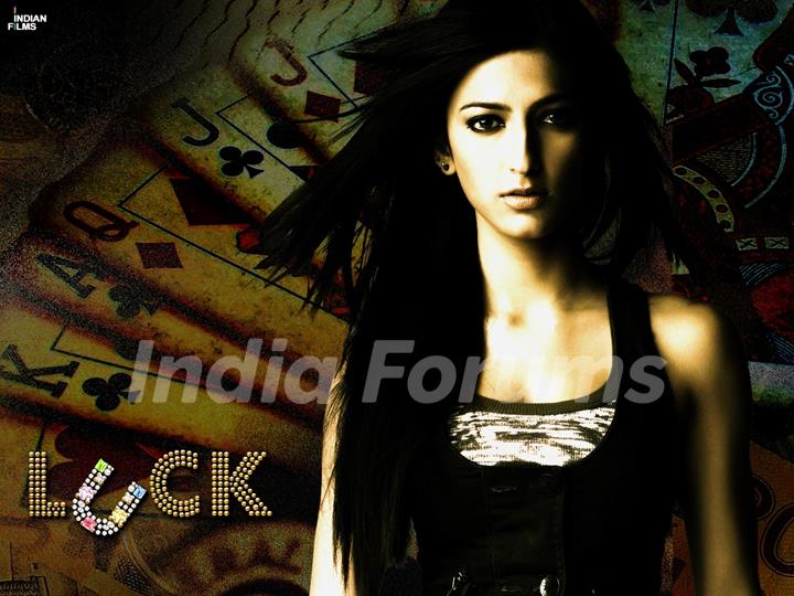 Shruti Haasan Wallpaper from movie Luck