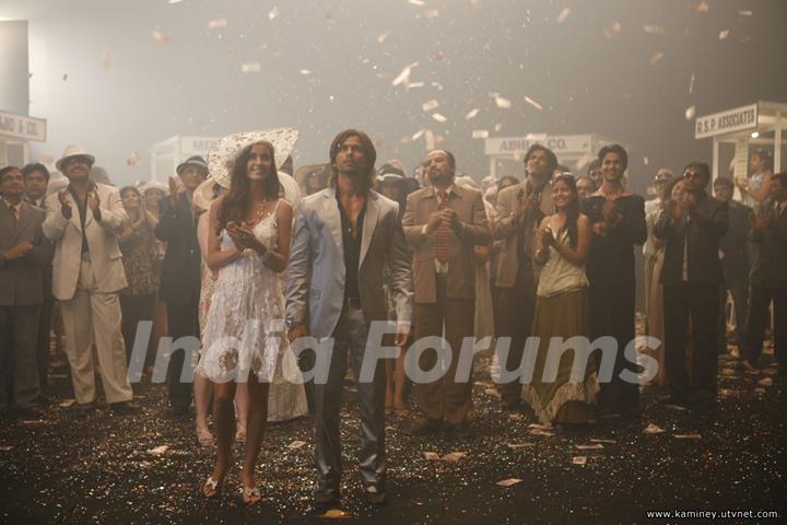 Shahid and Priyanka in Kaminey movie