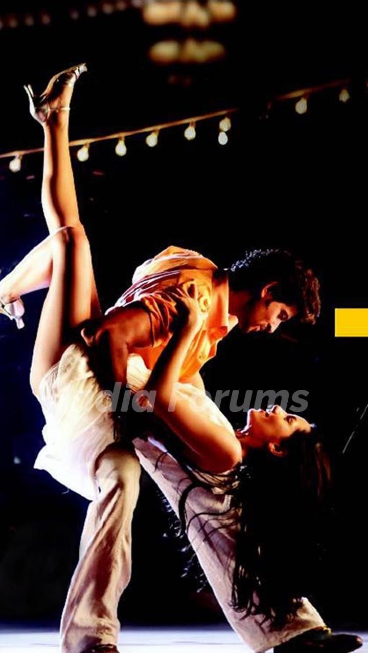 Hrithik and Barbara in Kites