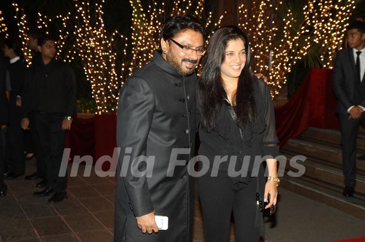 Sanjay Leela Bhansali with Sabina Khan at Karan Johar's 40th Birthday Party