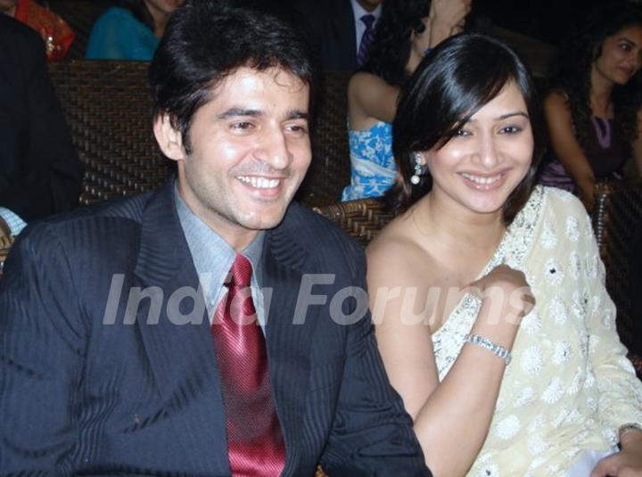 Hiten and Gauri at a wedding