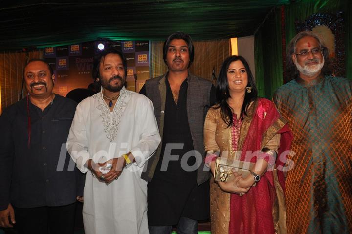 Lesle Lewis, Roop Kumar Rathod, Paras Nath, Richa Sharma at Eternal Winds World Fusion Album launch