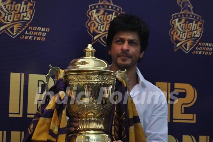 Shah Rukh Khan's press conference after KKR's victory in Indian Premiere League T20 at the IPL Season 5