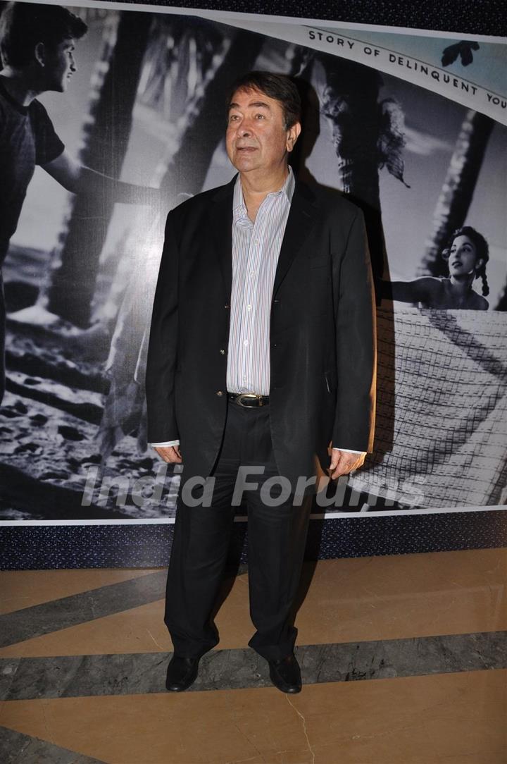 Bollywood celebrities at the premiere of film Awara at PVR