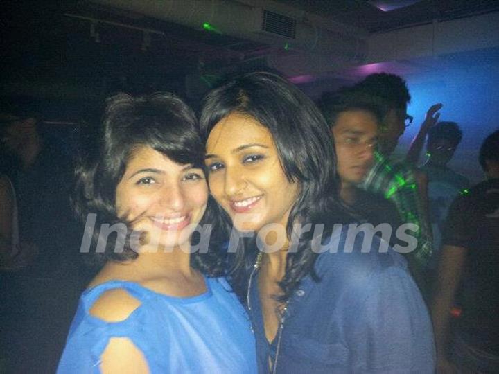 Shakti Mohan and Vinti In Amarjeet Singh's Birthday Party