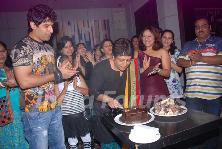 Bollywood celebrities at Sai Deodhar mother Shrabani's birthday bash at Fat Cat Cafe. .