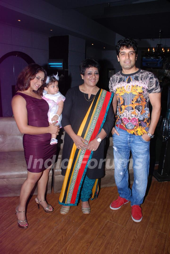 Bollywood celebrity Sai Deodhar mother Shrabani's birthday bash at Fat Cat Cafe. .