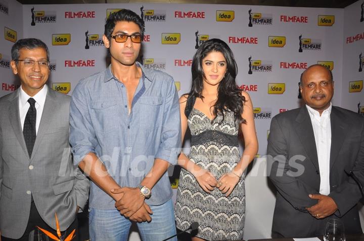 Press Conference of 59th South Filmfare Awards at The Park Hotel, Hyderabad