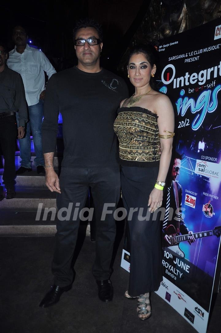 Bollywood celebrities at Strings Concert in Bandra, Mumbai. .