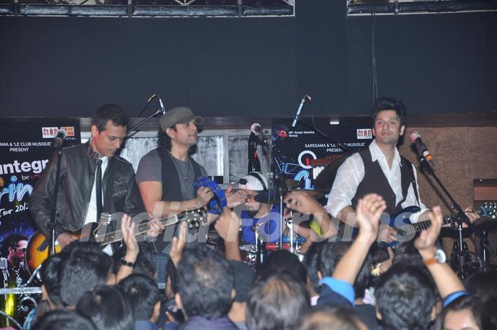 Bollywood celebrities at Strings Concert in Bandra, Mumbai. .