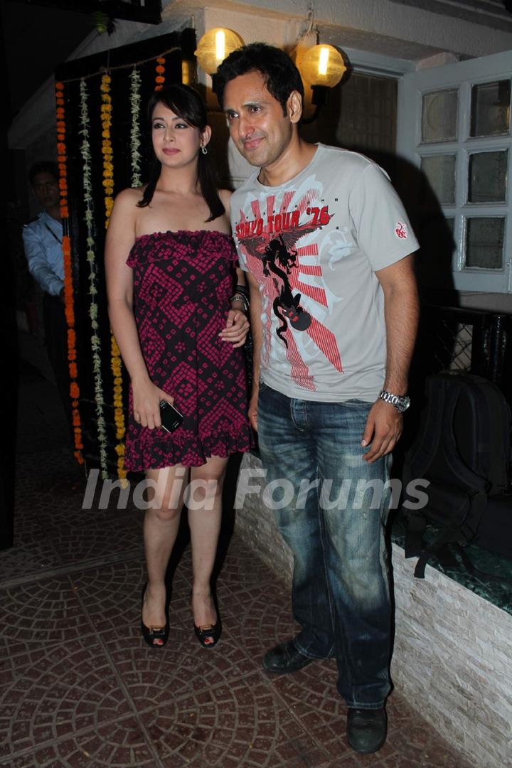 Bollywood and TV actors at Ekta Kapoor's Birthday Bash at her residence in Juhu, Mumbai. .