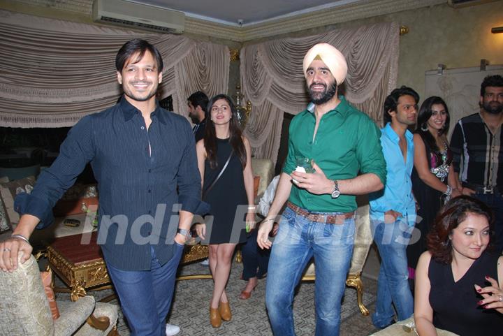 Vivek Oberoi at Mika Singh's Birthday Bash