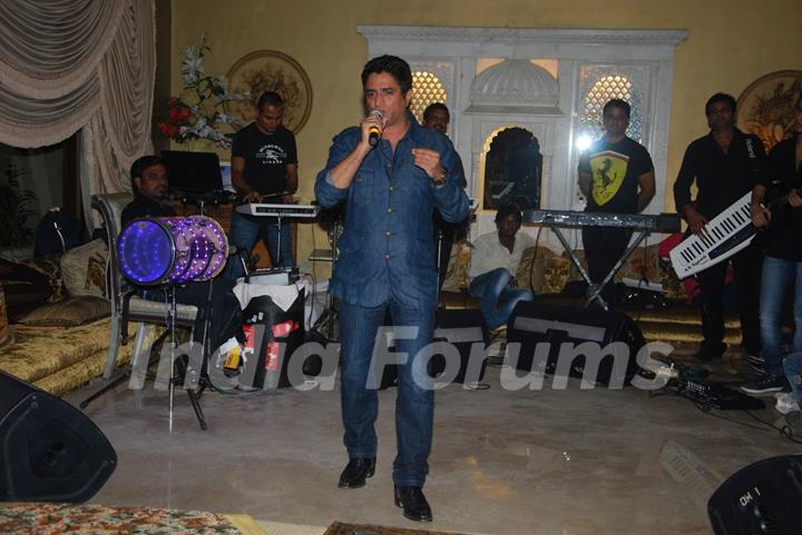 Anand Raj Anand at Mika Singh's Birthday Bash