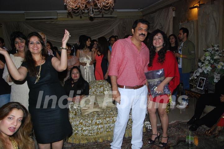 Kiran Bawa at Mika Singh's Birthday Bash