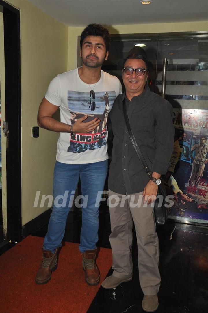 Arya Babbar and Vinay Pathak at Film Maximum music launch at PVR Cinemas in Juhu