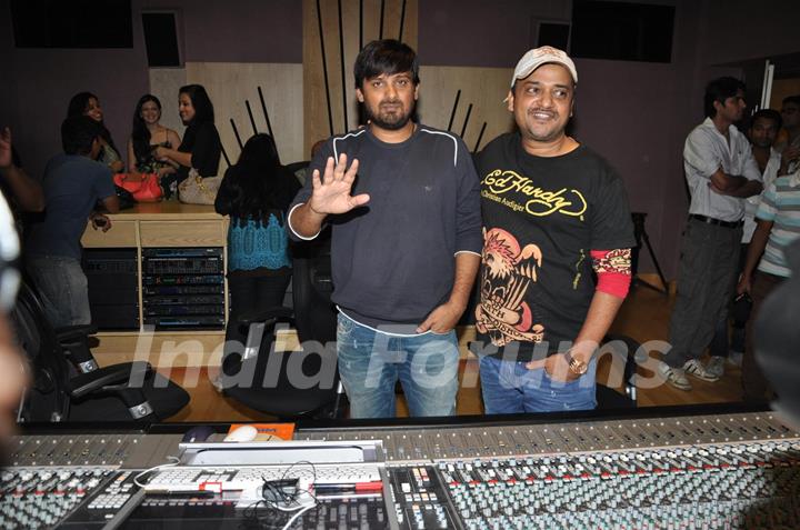 Song Recording of Film Himmatwala - 2