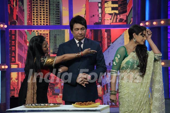 Rati Pandey ,Smita Singh and Shekhar Suman