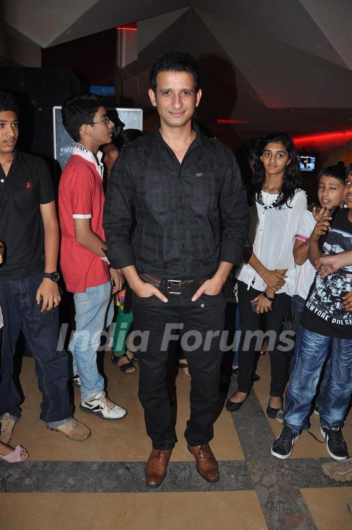 Sharman Joshi at Film Ferrari Ki Sawaari Kids Special Screening