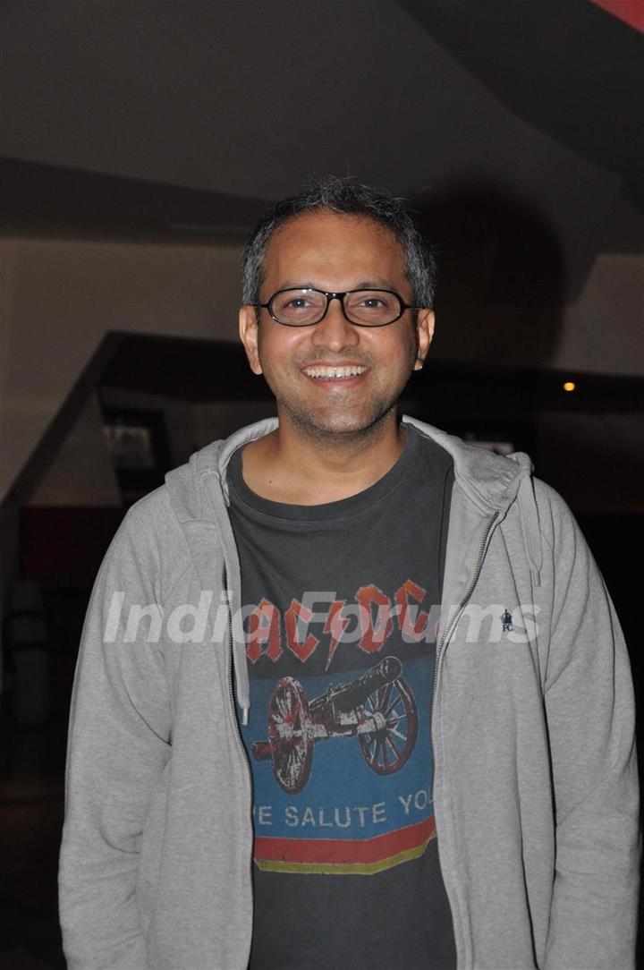 Rajesh Mapuskar at Film Ferrari Ki Sawaari Kids Special Screening