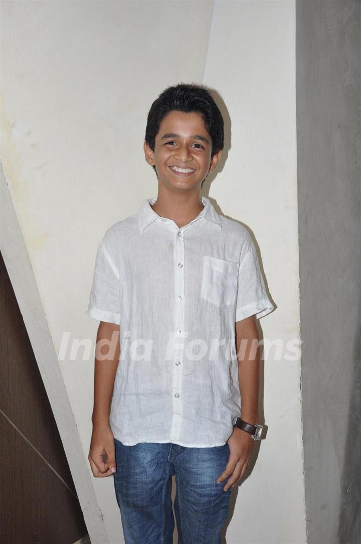 Ritwik Sahore at Film Ferrari Ki Sawaari Kids Special Screening