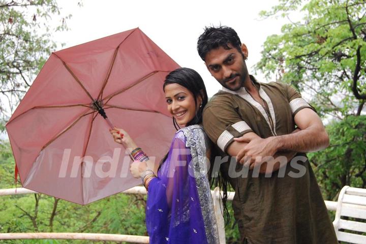 Dimple as Nimrit and Navi as Agam