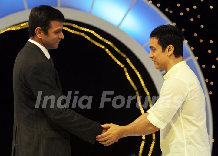 Aamir Khan at ABP Majha Sanman Puraskar