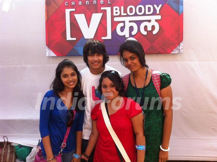 Shantanu at Channel V's event