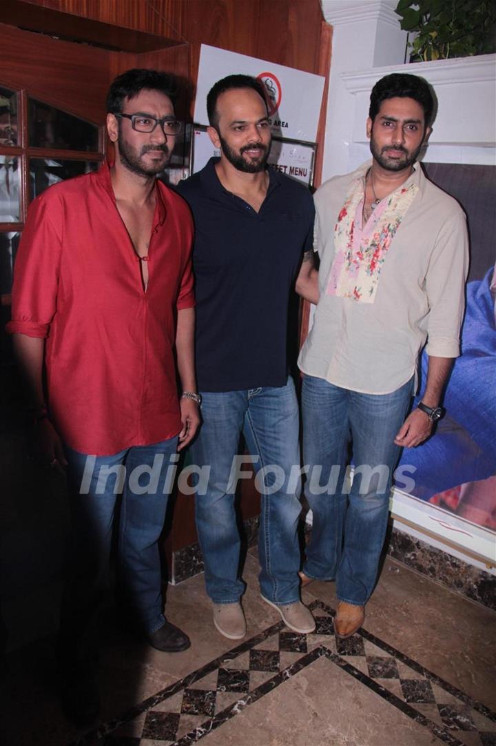 Bol Bachchan Star Cast on Set Tarak Mehata Ka Oolta Chashma