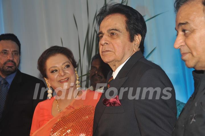 Saira Banu and Dilip Kumar at Esha Deol's Wedding Reception