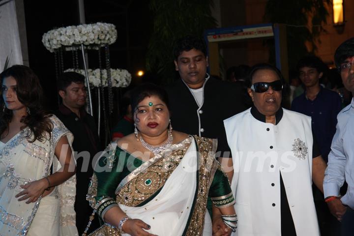 Ravindra Jain at Esha Deol's Wedding Reception