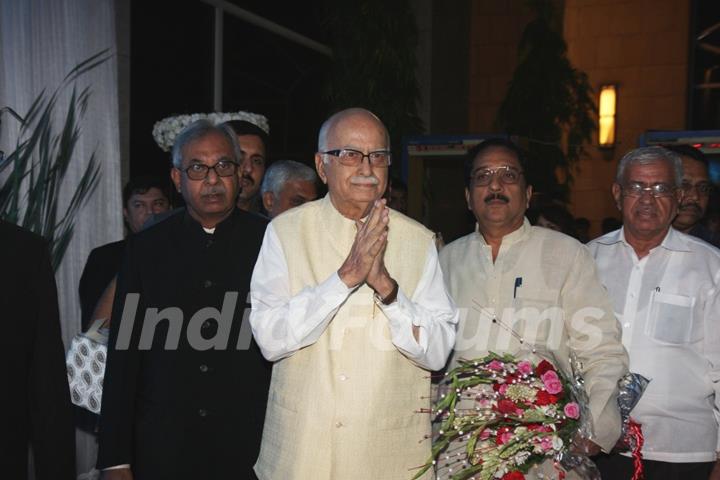 Lal Krishna Advani at Esha Deol's Wedding Reception