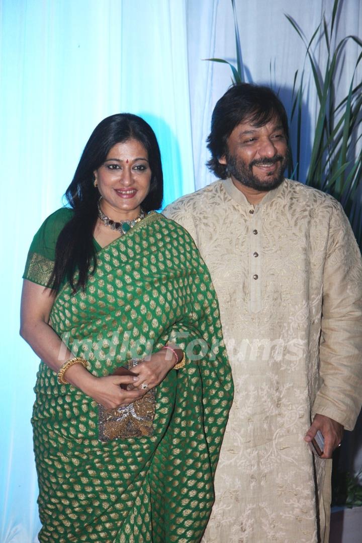 Sonali Rathod and Roop Kumar Rathod at Esha Deol's Wedding Reception