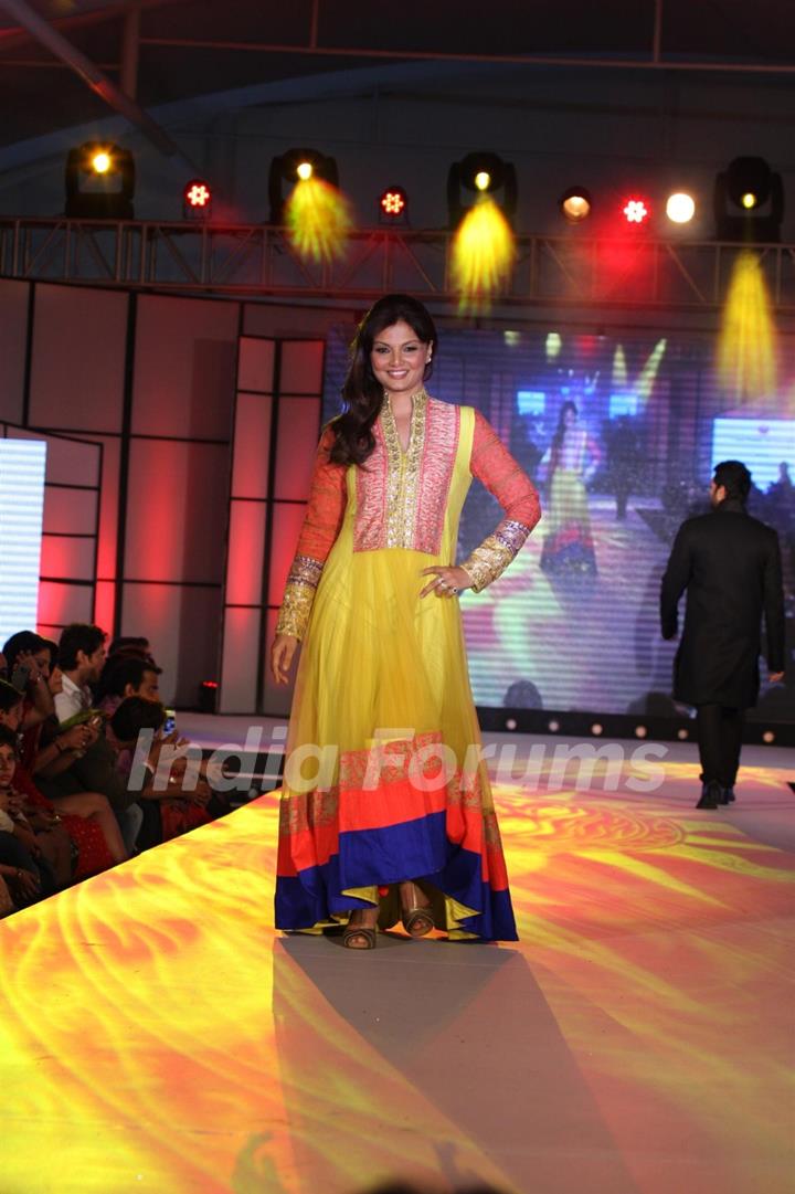 Deepshika at Pidilite CPAA fashion show