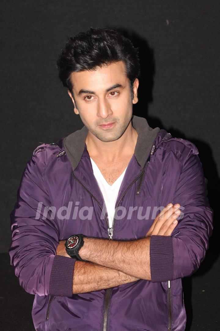 Ranbir Kapoor at Film Barfi theatrical trailer launch at Cinemax in Mumbai