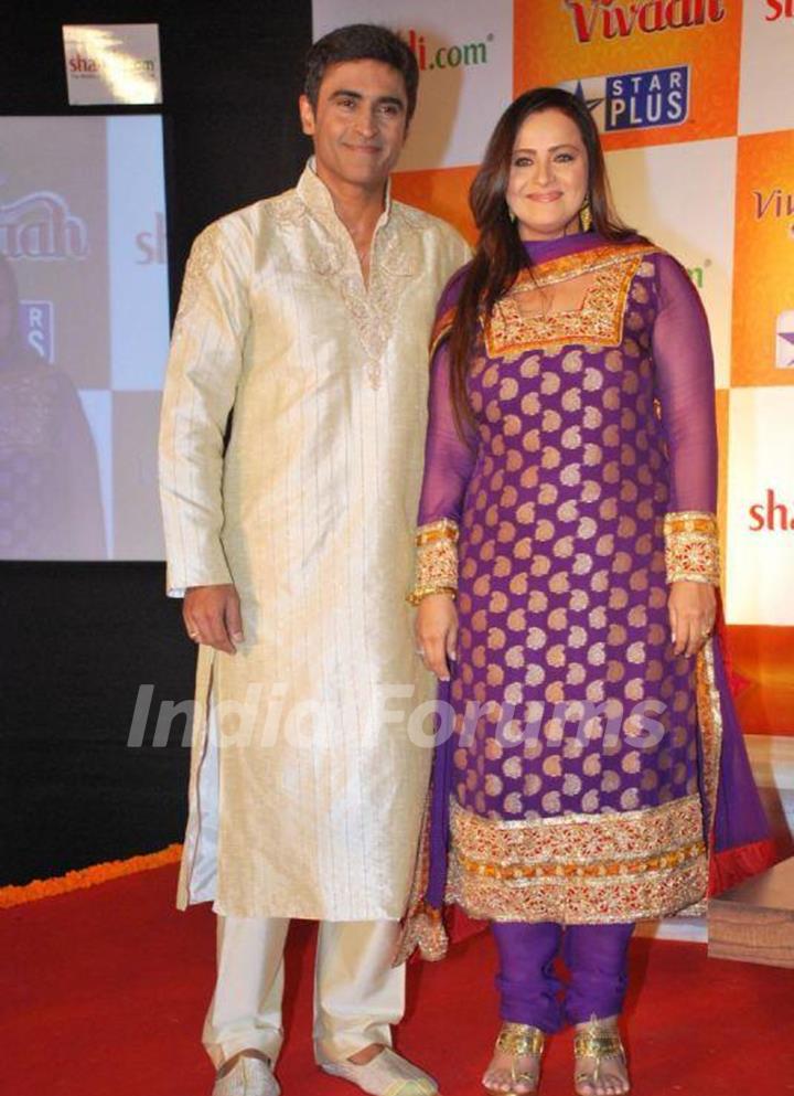 Mohnish Bahl with Ekta Bahl on Star Vivah