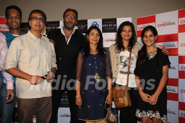 Anant Mahadevan, Jackie Shroff, Sunita Chhaya, Ankita Shrivastava at Launch of 'Life's Good' promo