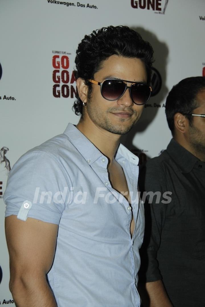 Kunal Khemu promoting Movie Go Goa Gone