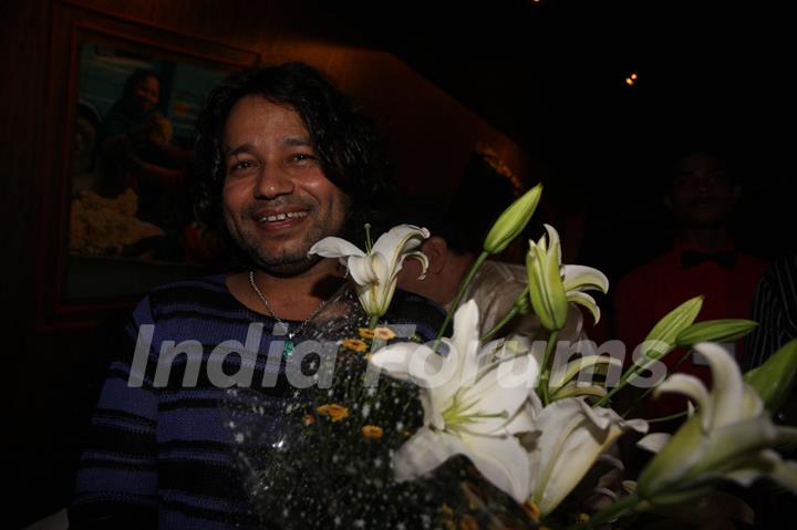 Kailash Kher at his Birthday Party