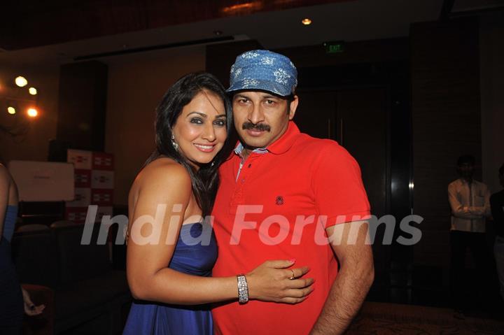 Manoj Tiwari at Launch of T P Aggarwal's trade magazine 'Blockbuster'