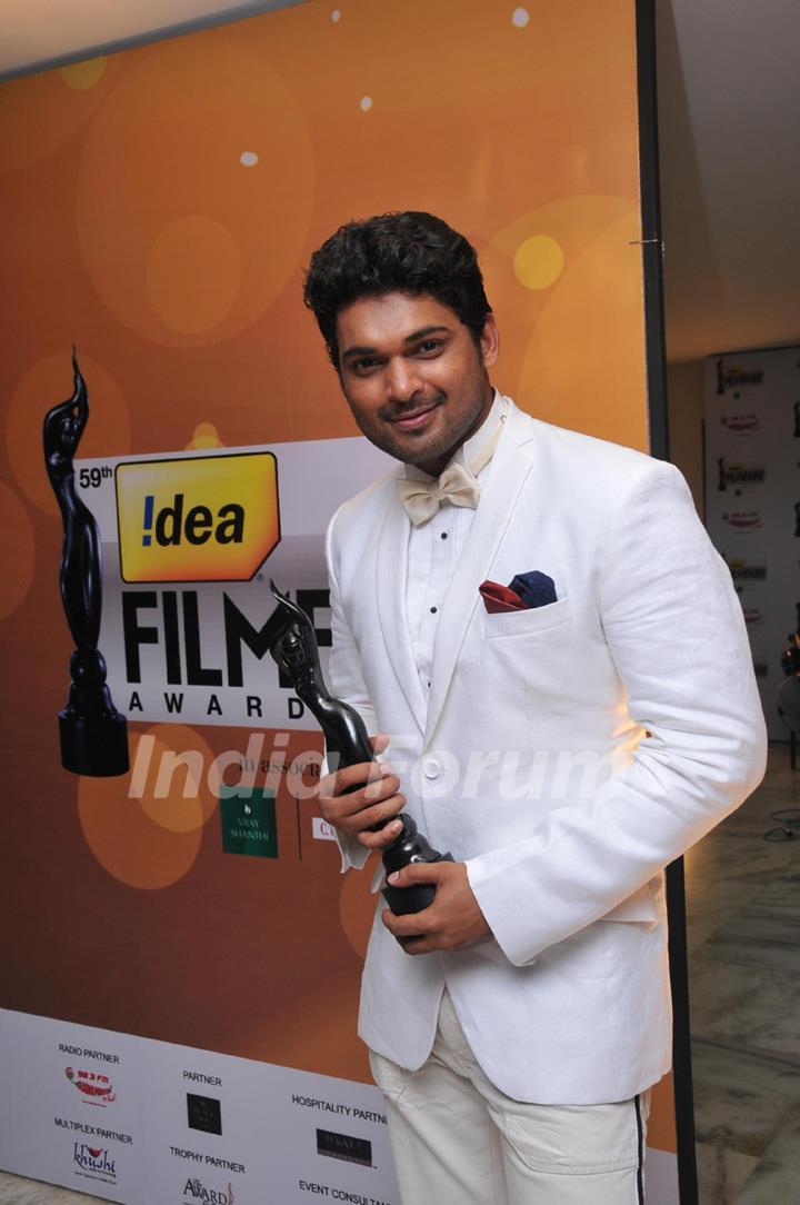 Ajmal Ameer at 59th !dea Filmfare Awards 2011 (South)